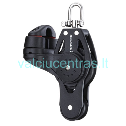 Master viengubas pasukamas blokas su blokatoriumi ir šekeliu 57mm Master viengubas pasukamas blokas su blokatoriumi ir šekeliu 57mm